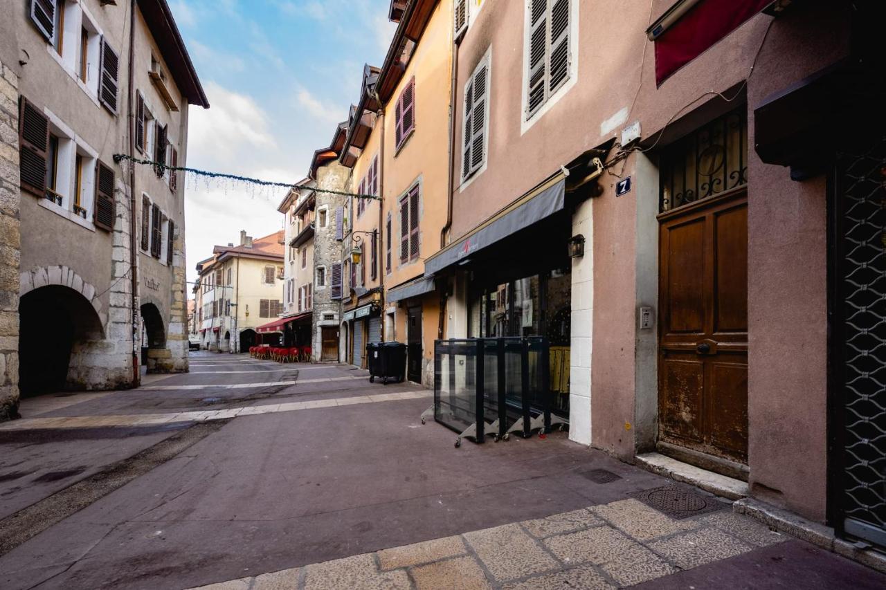 Le Balcon Perriere I - Charming Apartment With Direct View Of The Thiou Annecy Dış mekan fotoğraf