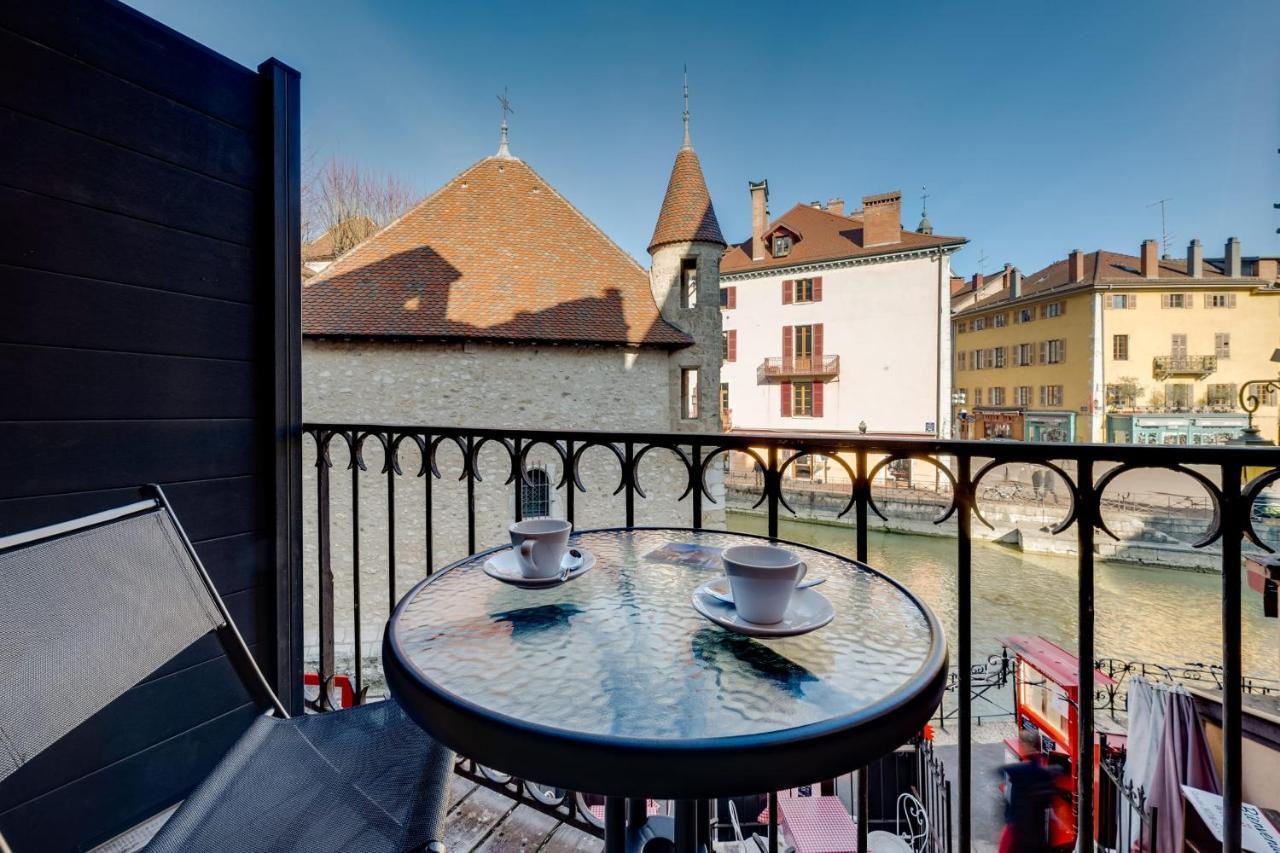 Le Balcon Perriere I - Charming Apartment With Direct View Of The Thiou Annecy Dış mekan fotoğraf